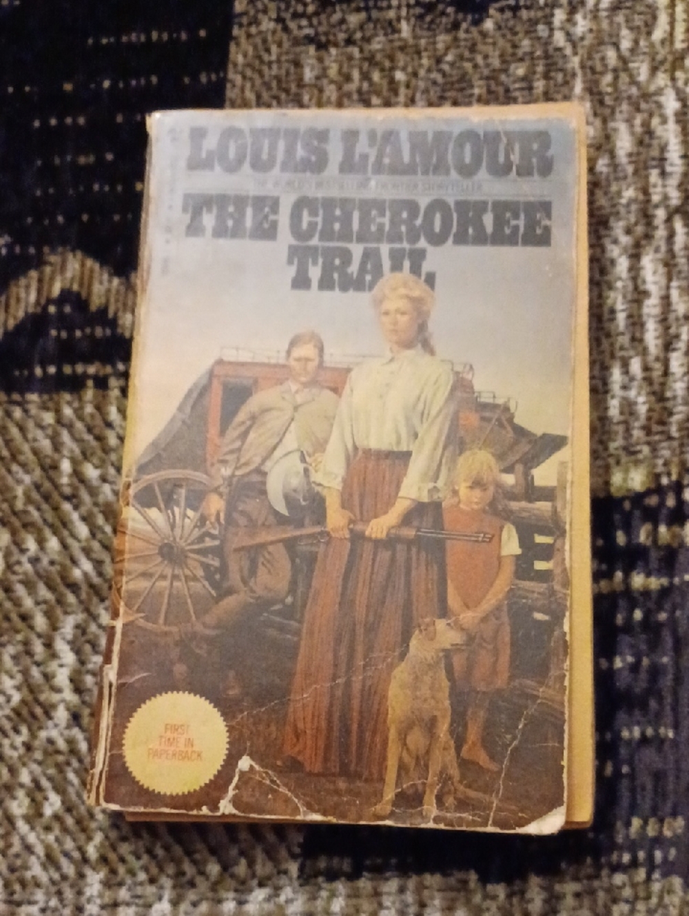 $4 Add-on Louis L'Amour "The Cherokee Trail" - Vintage Paperback